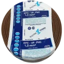 Cable Unipolar 1,5_MARRON x 100 metros