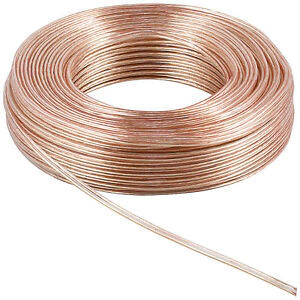 Cable bipolar paralelo transparente x100mts 2x1,5mm