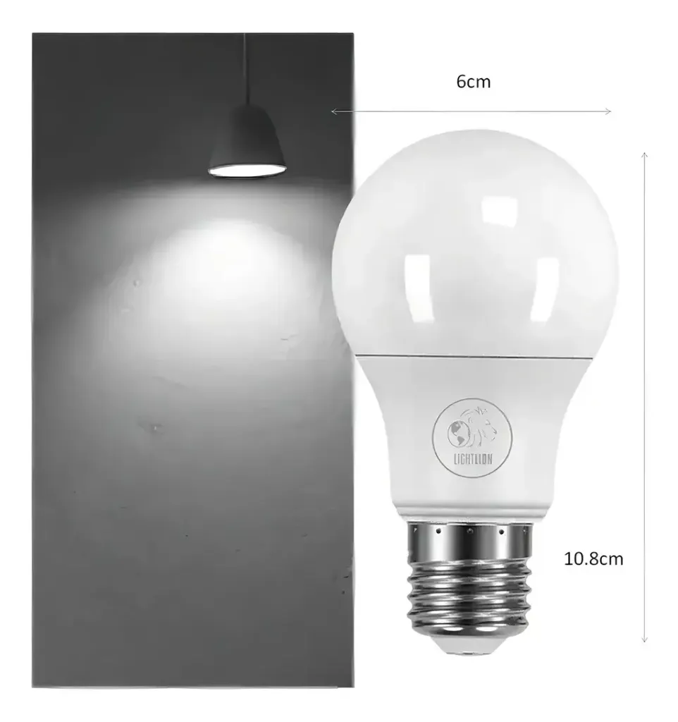 LÁMPARA LED AUTOMÁTICA CON FOTOCÉLULA