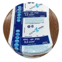 Cable Unipolar 2,5_MARRON x 100 metros